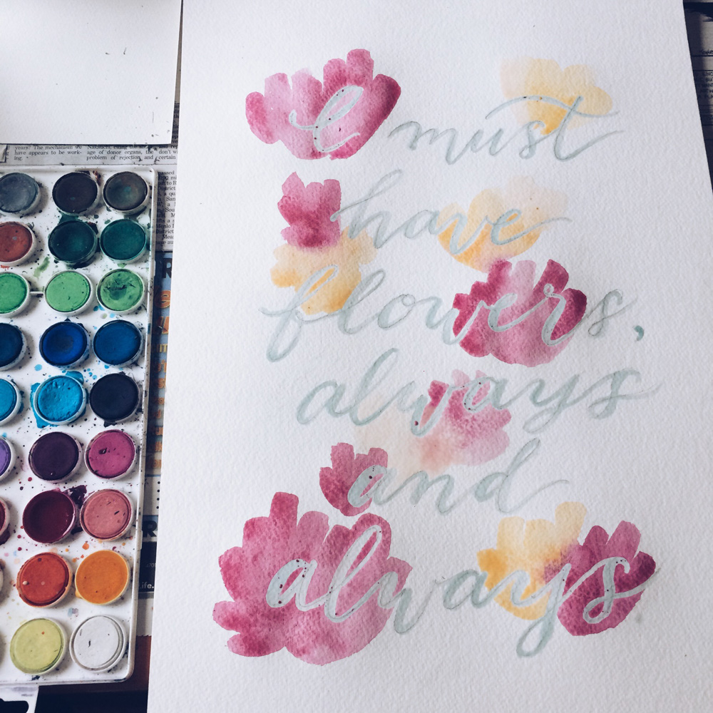 Using Masking Fluid with Watercolors – Owl Ink